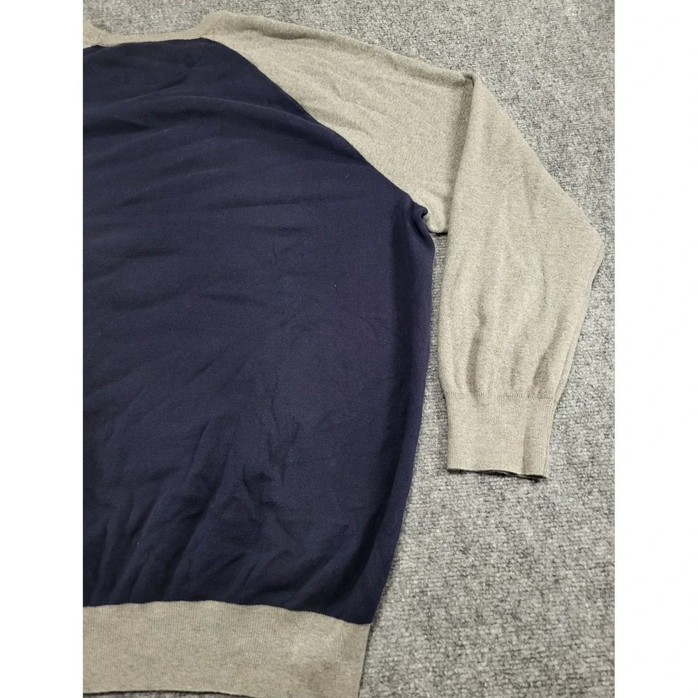 Polo Ralph Lauren Sweater Men's XXX-Large Blue Pima Cotton Crewneck Pony Logo